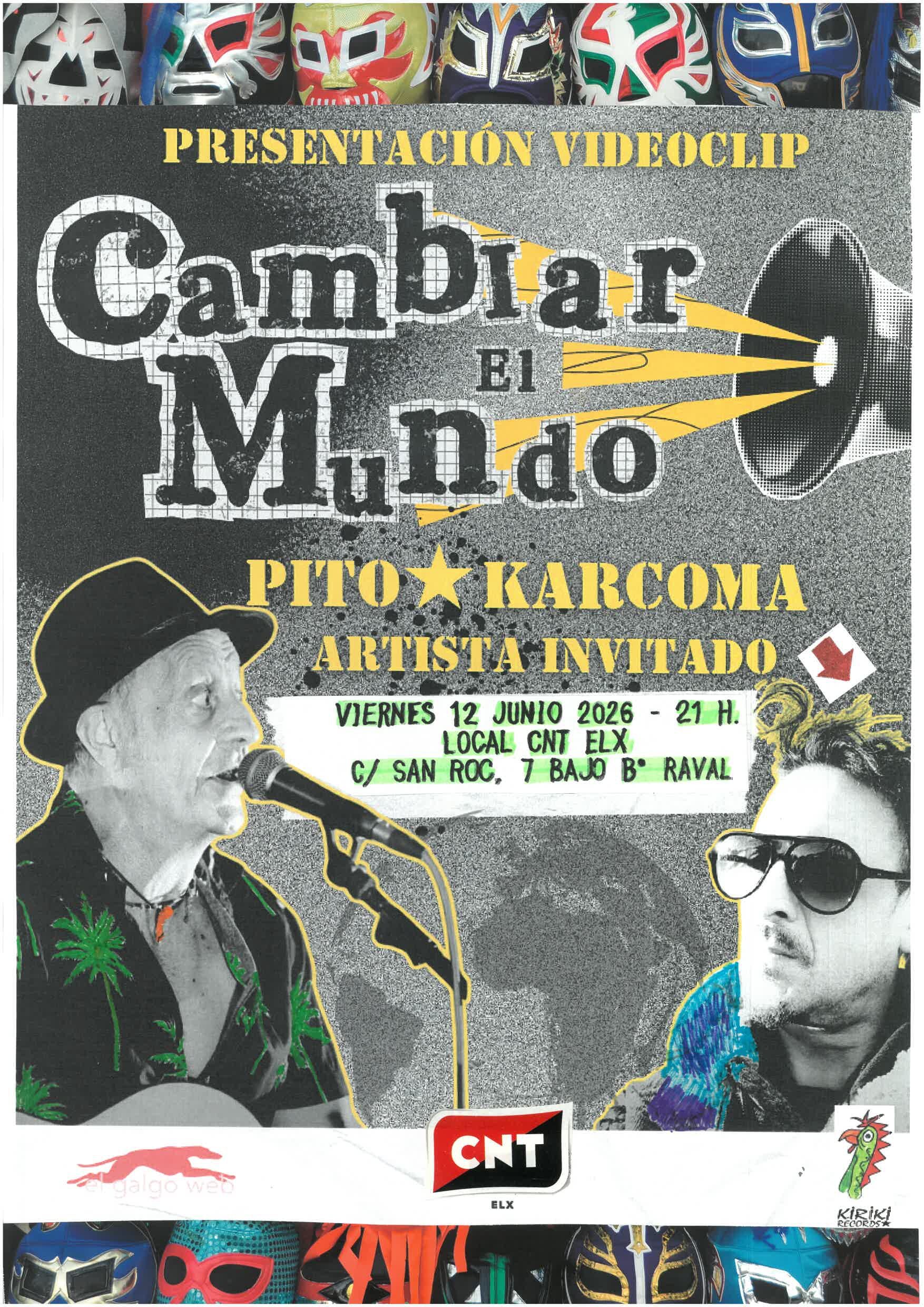 PRESENTACIÓN VIDEOCLIP CAMBIAR EL MUNDO